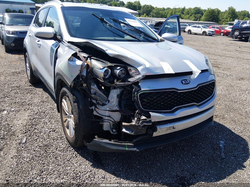 2017 Kia Sportage VIN KNDPM3ACXH7109677 IAAI salvage auction — RIGHT FRONT, Salvage (South Carolina), sold $2,600 on 2026-07-07 (photo 6)