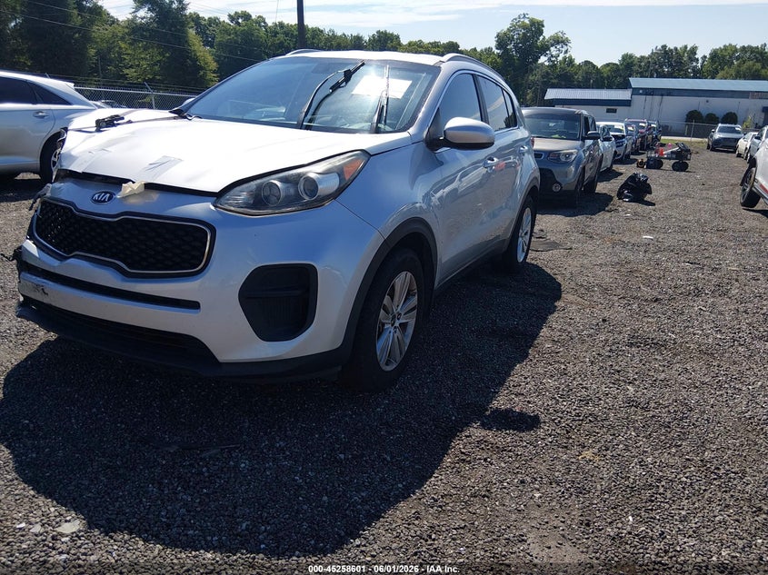 2017 Kia Sportage VIN KNDPM3ACXH7109677 IAAI salvage auction — RIGHT FRONT, Salvage (South Carolina), sold $2,600 on 2026-07-07 (photo 2)