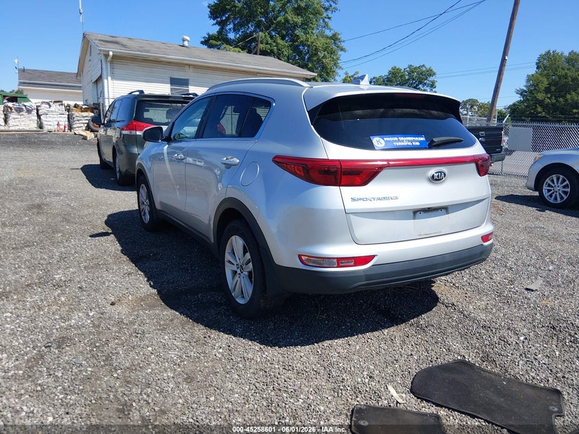 2017 Kia Sportage VIN KNDPM3ACXH7109677 IAAI salvage auction — RIGHT FRONT, Salvage (South Carolina), sold $2,600 on 2026-07-07 (photo 3)
