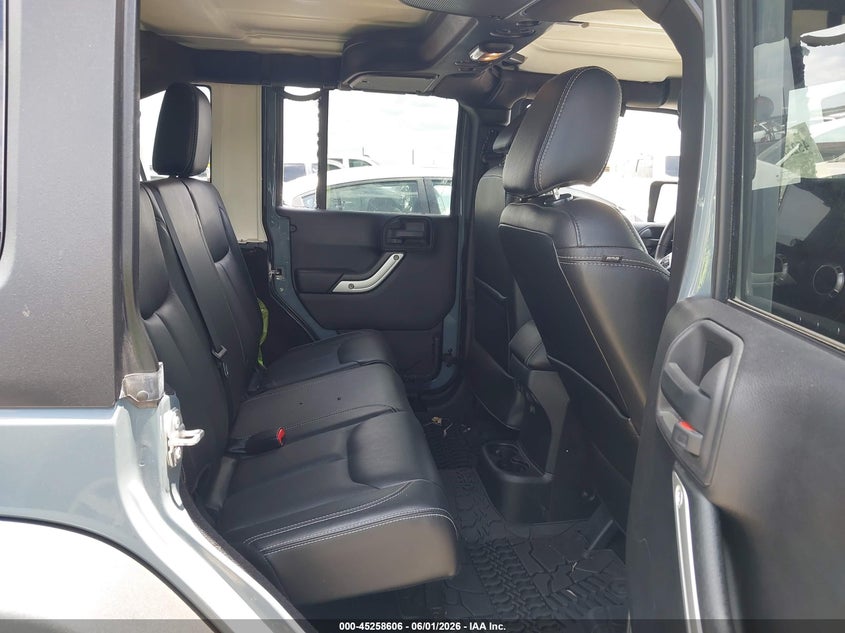 2015 Jeep Wrangler / VIN 1C4HJWFG5FL648240 IAAI salvage auction — LEFT REAR, Salvage Title, sold $7,700 on 2026-07-28 (photo 8)