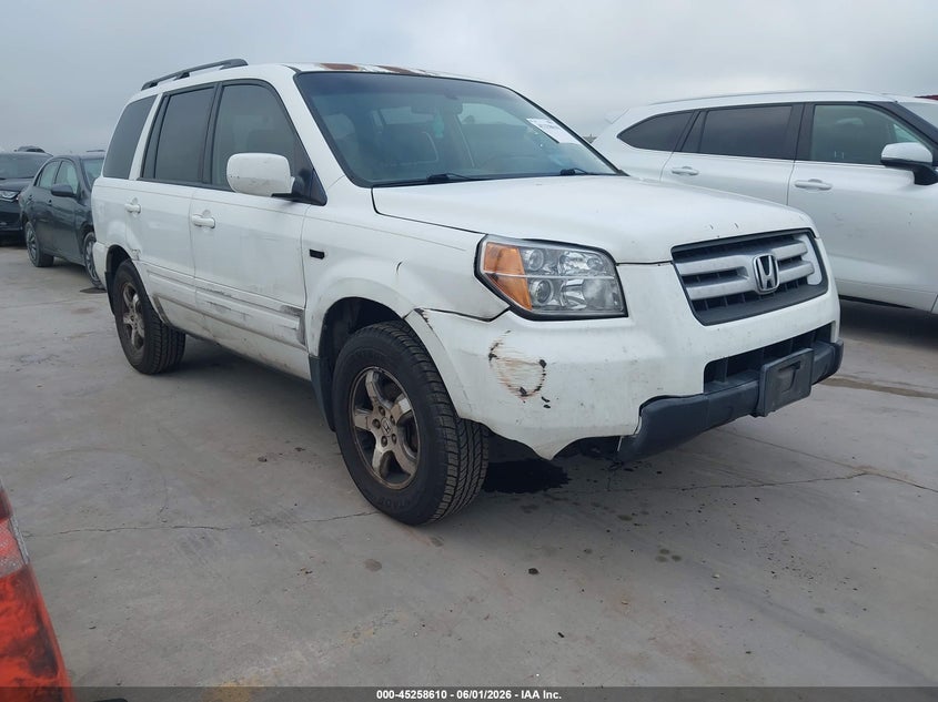 2006 Honda Pilot VIN 5FNYF28546B009209 — IAAI salvage auction photo