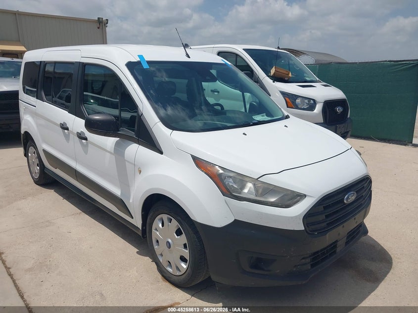 2022 Ford Transit connect VIN NM0GE9E2XN1509607 IAAI salvage auction — LEFT & RIGHT, Sf97 (Texas), sold $14,650 on 2026-07-07 (photo 1)