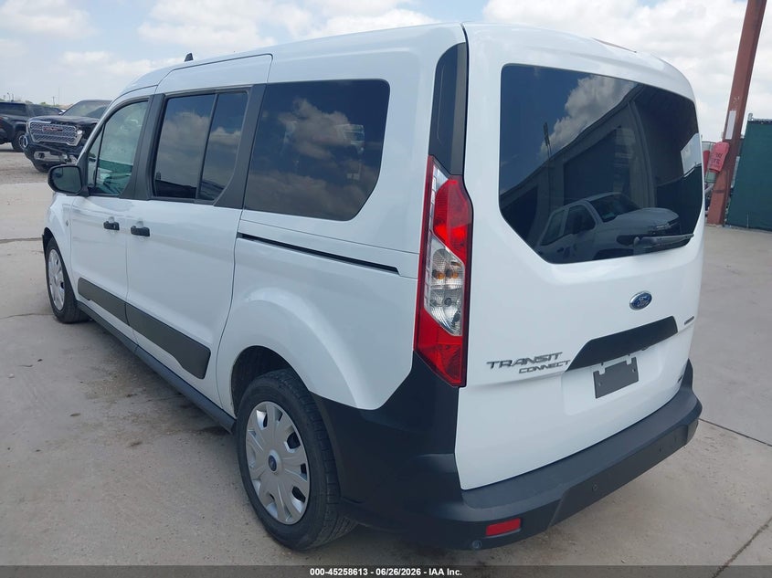 2022 Ford Transit connect VIN NM0GE9E2XN1509607 IAAI salvage auction — LEFT & RIGHT, Sf97 (Texas), sold $14,650 on 2026-07-07 (photo 3)