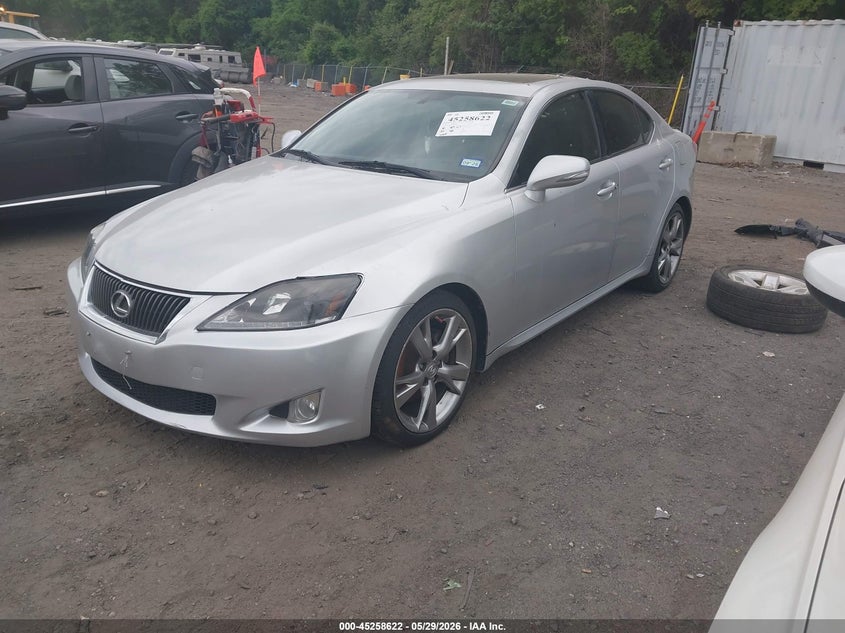 2009 Lexus Is 250 VIN JTHBK262795092696 IAAI salvage auction — NORMAL WEAR, Salvage (Texas), sold $25 on 2026-07-28 (photo 2)