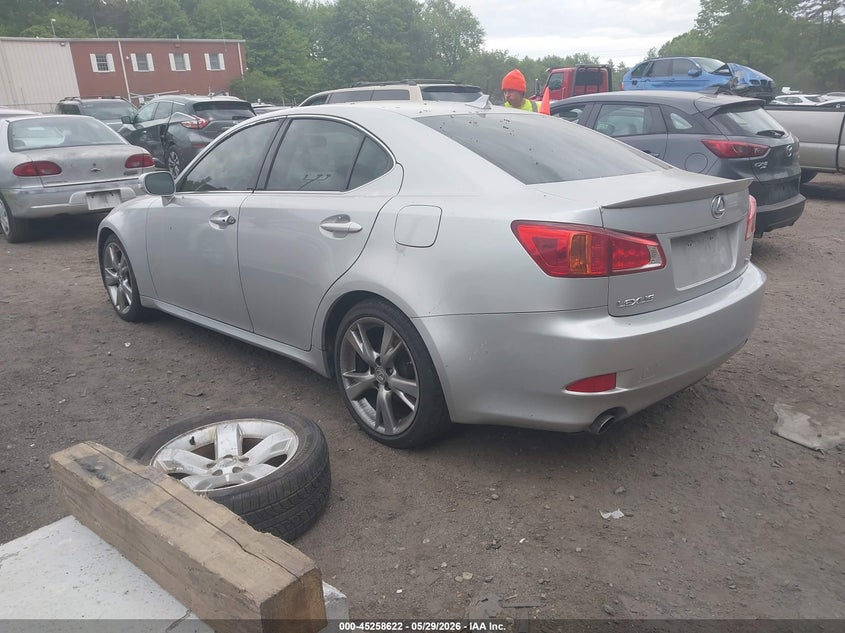 2009 Lexus Is 250 VIN JTHBK262795092696 IAAI salvage auction — NORMAL WEAR, Salvage (Texas), sold $25 on 2026-07-28 (photo 3)
