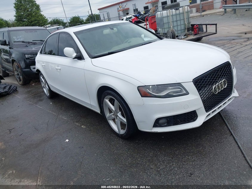 2011 Audi A4 VIN WAUEFAFL7BN045578 IAAI salvage auction — RIGHT REAR, Salvage (North Carolina), sold $25 on 2026-07-29 (photo 1)