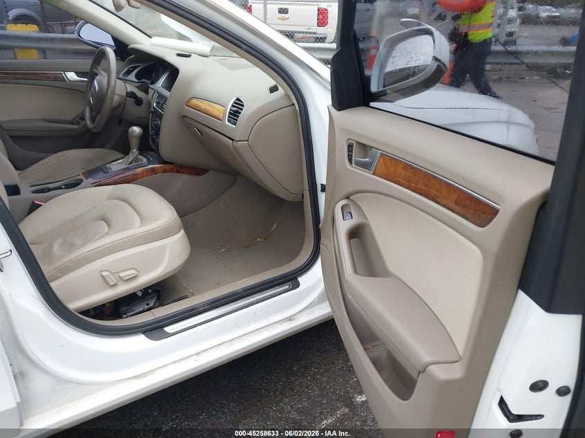 2011 Audi A4 VIN WAUEFAFL7BN045578 IAAI salvage auction — RIGHT REAR, Salvage (North Carolina), sold $25 on 2026-07-29 (photo 5)