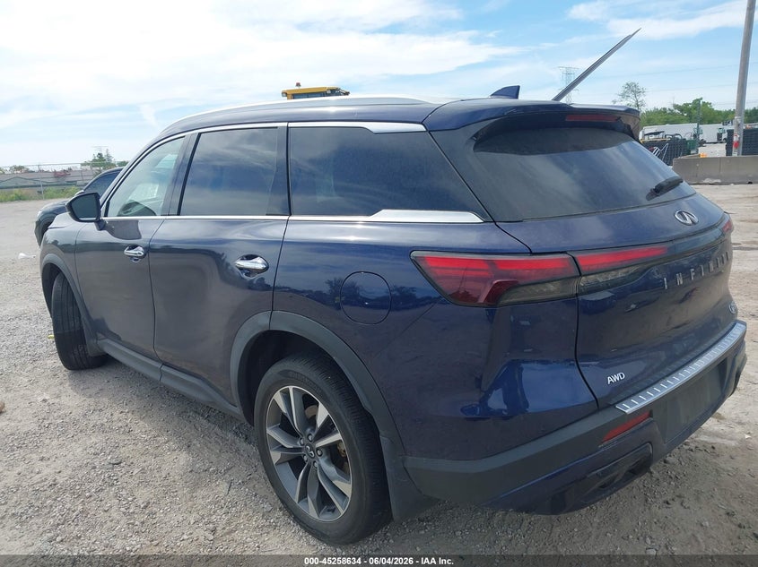 2023 Infiniti Qx60 VIN 5N1DL1FS5PC358769 IAAI salvage auction — SUSPENSION, Salvage Title, sold $8,425 on 2026-07-21 (photo 3)