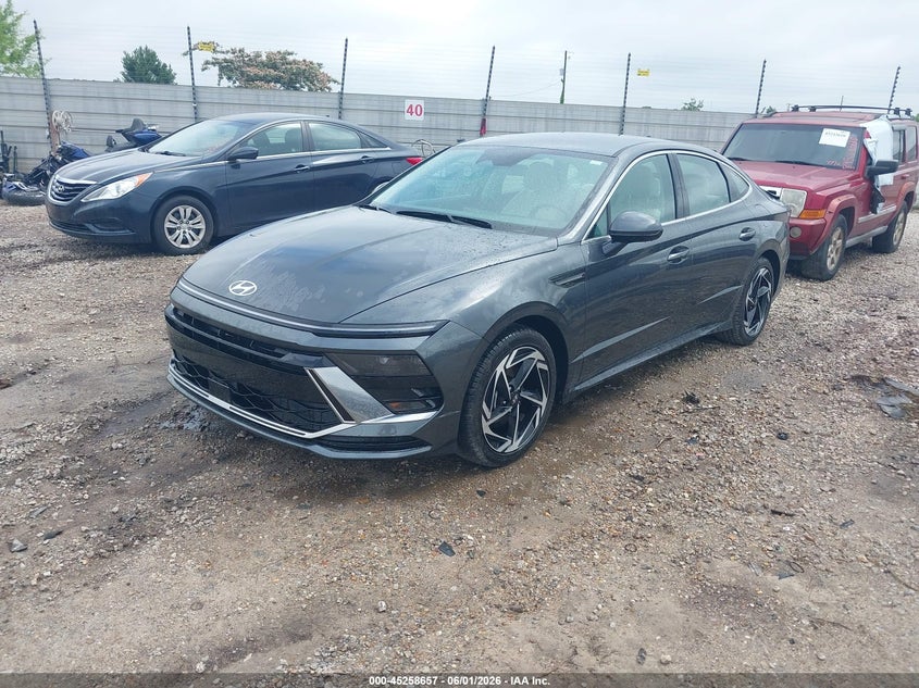 2026 Hyundai Sonata VIN KMHL64JA0TA531655 IAAI salvage auction — REAR END, Salvage Title, sold $9,200 on 2026-07-07 (photo 2)