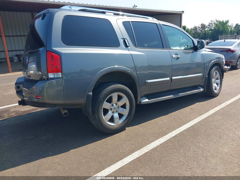 2014 Nissan Armada VIN 5N1BA0ND6EN610606 IAAI salvage auction — LEFT FRONT, Salvage Title, sold $400 on 2026-07-09 (photo 4)