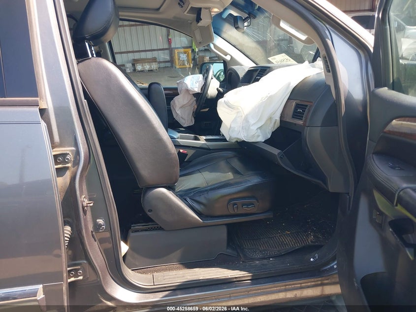 2014 Nissan Armada VIN 5N1BA0ND6EN610606 IAAI salvage auction — LEFT FRONT, Salvage Title, sold $400 on 2026-07-09 (photo 5)