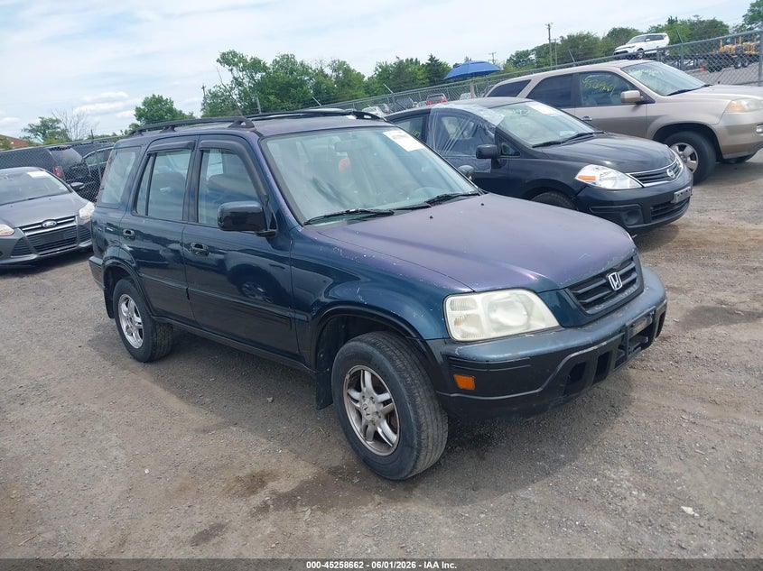 1997 Honda Cr-v VIN JHLRD1859VC039969 IAAI salvage auction — NORMAL WEAR, Clear (Virginia), sold $775 on 2026-07-14 (photo 1)