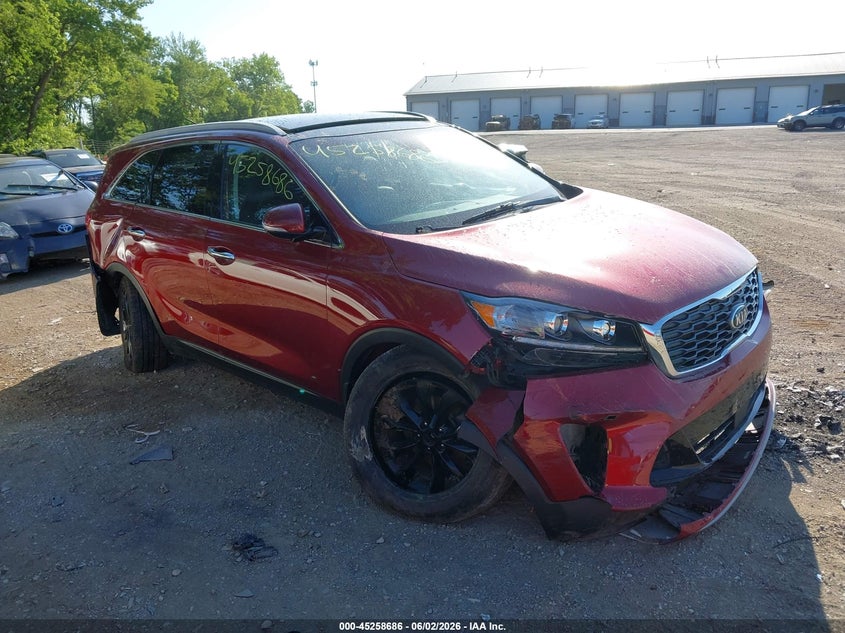 2020 Kia Sorento VIN 5XYPH4A5XLG676155 IAAI salvage auction — ROLLOVER, Salvage Title, sold $2,450 on 2026-07-22 (photo 1)