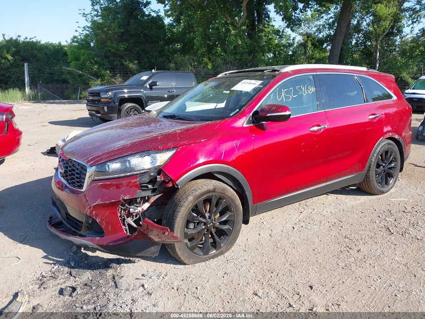 2020 Kia Sorento VIN 5XYPH4A5XLG676155 IAAI salvage auction — ROLLOVER, Salvage Title, sold $2,450 on 2026-07-22 (photo 2)
