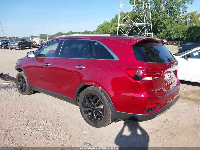 2020 Kia Sorento VIN 5XYPH4A5XLG676155 IAAI salvage auction — ROLLOVER, Salvage Title, sold $2,450 on 2026-07-22 (photo 3)