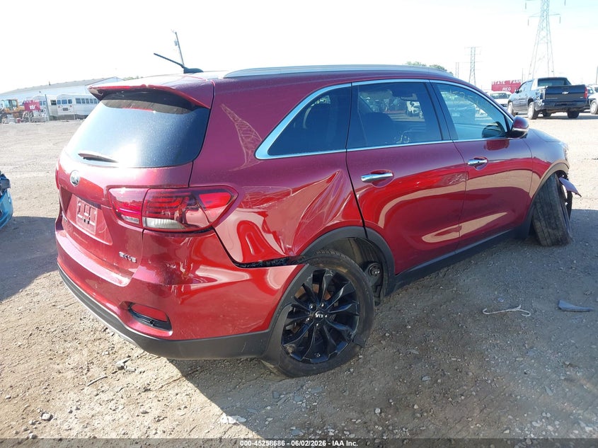 2020 Kia Sorento VIN 5XYPH4A5XLG676155 IAAI salvage auction — ROLLOVER, Salvage Title, sold $2,450 on 2026-07-22 (photo 4)