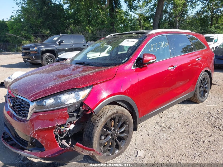 2020 Kia Sorento VIN 5XYPH4A5XLG676155 IAAI salvage auction — ROLLOVER, Salvage Title, sold $2,450 on 2026-07-22 (photo 6)