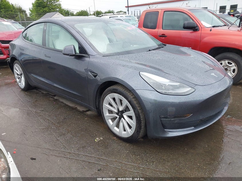 2023 Tesla Model 3 VIN 5YJ3E1EB1PF712270 IAAI salvage auction — REAR END, Salvage (North Carolina), sold $8,550 on 2026-07-30 (photo 1)