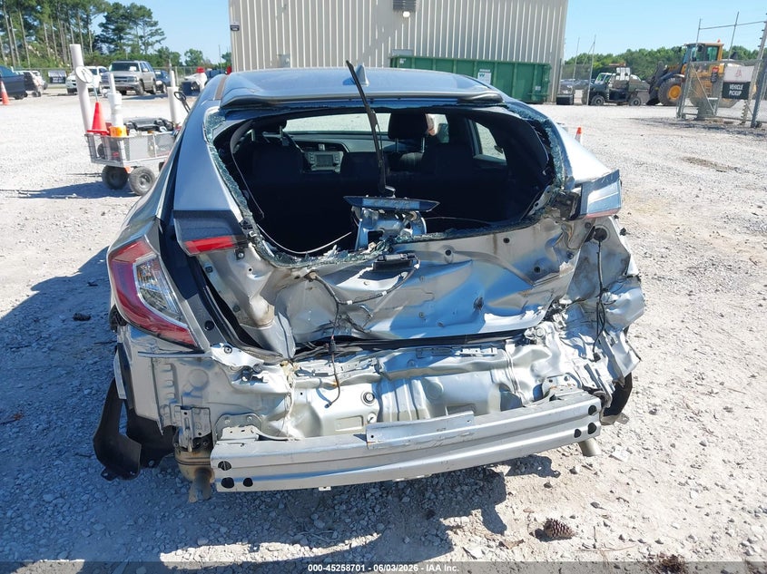 2017 Honda Civic VIN SHHFK7H24HU202600 IAAI salvage auction — FRONT & REAR, Salvage Title, sold $750 on 2026-07-13 (photo 6)