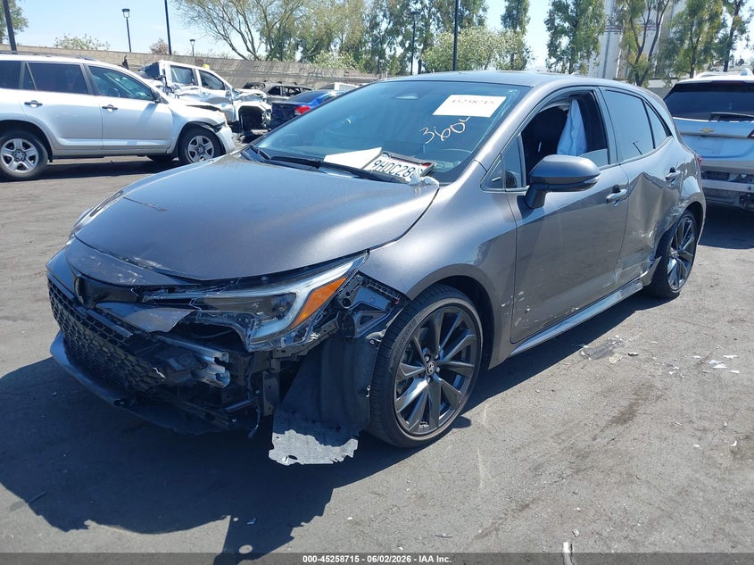 2023 Toyota Corolla VIN JTNC4MBE7P3211220 IAAI salvage auction — LEFT & RIGHT, Salvage Title, sold $4,750 on 2026-07-31 (photo 2)