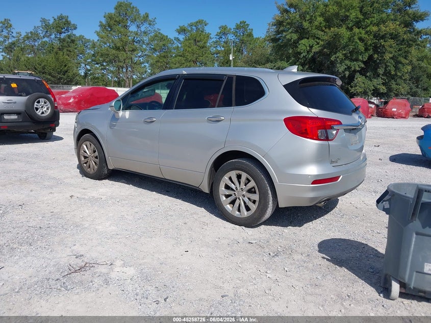 2017 Buick Envision VIN LRBFXBSA5HD216436 IAAI salvage auction — FRONT END, Salvage Title, sold $750 on 2026-07-09 (photo 3)