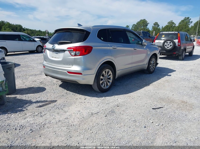 2017 Buick Envision VIN LRBFXBSA5HD216436 IAAI salvage auction — FRONT END, Salvage Title, sold $750 on 2026-07-09 (photo 4)