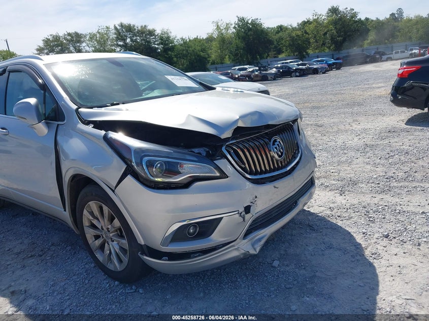 2017 Buick Envision VIN LRBFXBSA5HD216436 IAAI salvage auction — FRONT END, Salvage Title, sold $750 on 2026-07-09 (photo 6)