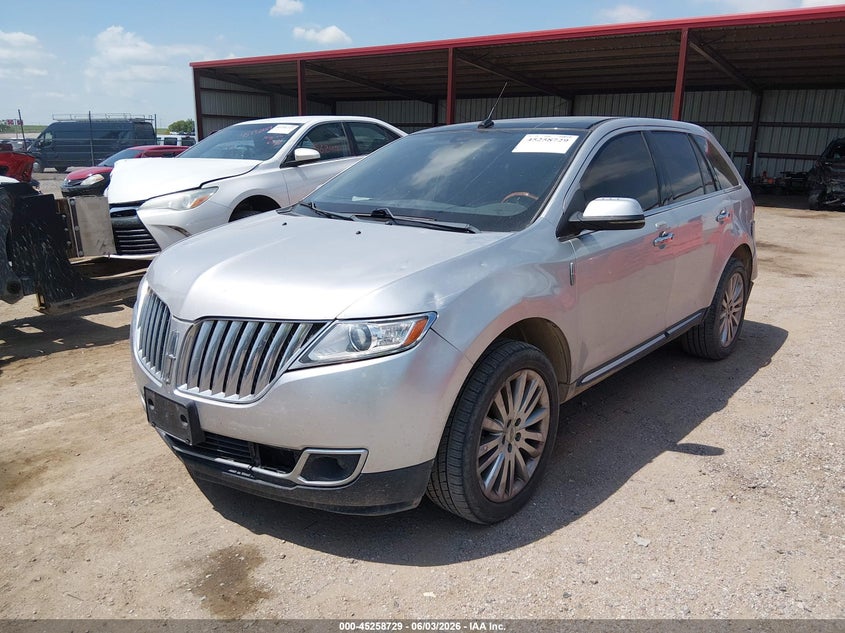 2013 Lincoln Mkx VIN 2LMDJ8JK8DBL00046 IAAI salvage auction — REAR END, Salvage Title, sold $25 on 2026-07-23 (photo 2)