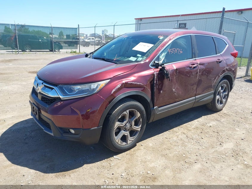 2017 Honda Cr-v VIN 5J6RW2H5XHL039961 IAAI salvage auction — ROLLOVER, Salvage Title, sold $4,700 on 2026-07-05 (photo 2)