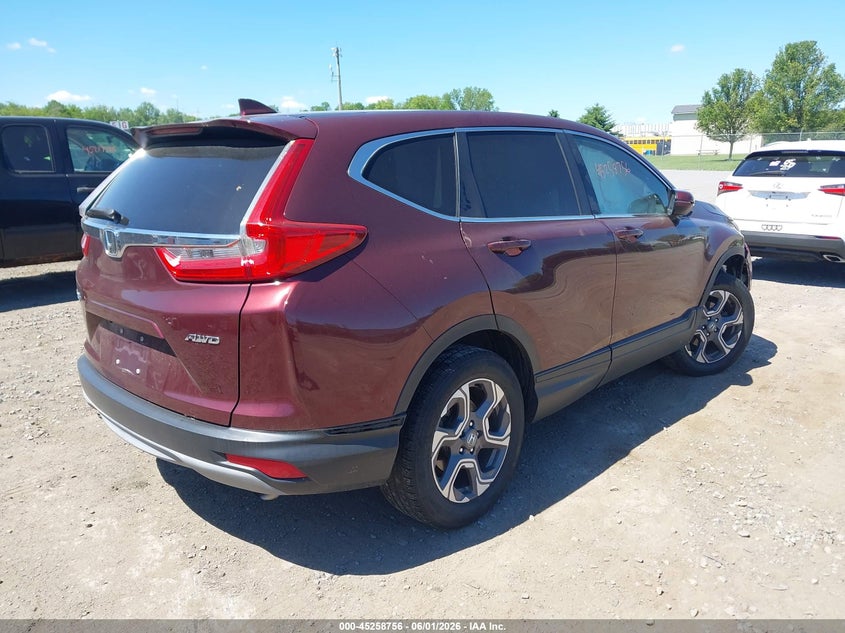 2017 Honda Cr-v VIN 5J6RW2H5XHL039961 IAAI salvage auction — ROLLOVER, Salvage Title, sold $4,700 on 2026-07-05 (photo 4)