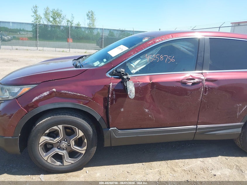 2017 Honda Cr-v VIN 5J6RW2H5XHL039961 IAAI salvage auction — ROLLOVER, Salvage Title, sold $4,700 on 2026-07-05 (photo 6)