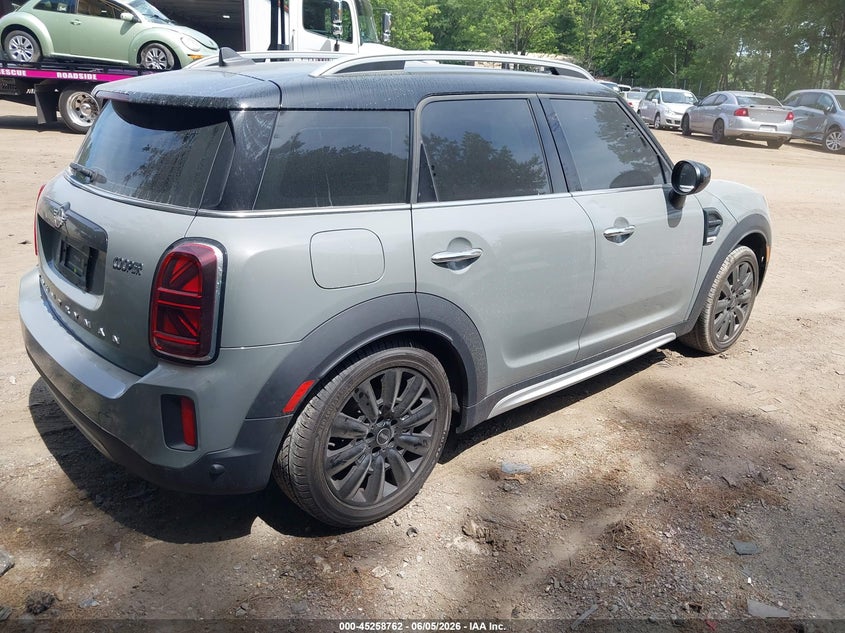 2022 Mini Countryman VIN WMZ23BR01N3N91329 IAAI salvage auction — LEFT SIDE, Salvage Title, sold $7,000 on 2026-07-09 (photo 4)