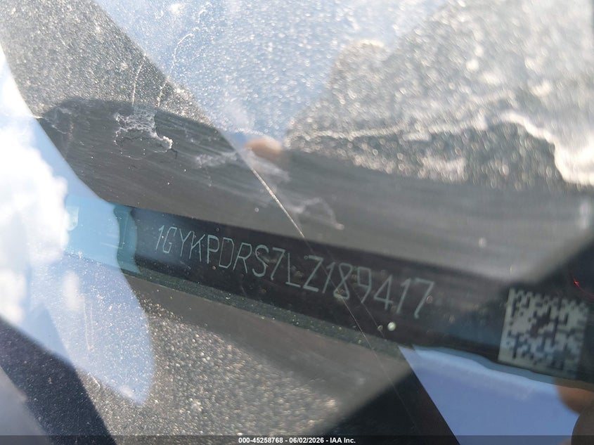 2020 Cadillac Xt6 VIN 1GYKPDRS7LZ189417 IAAI salvage auction — WATER/FLOOD, Wait Title, sold $8,550 on 2026-10-08 (photo 9)