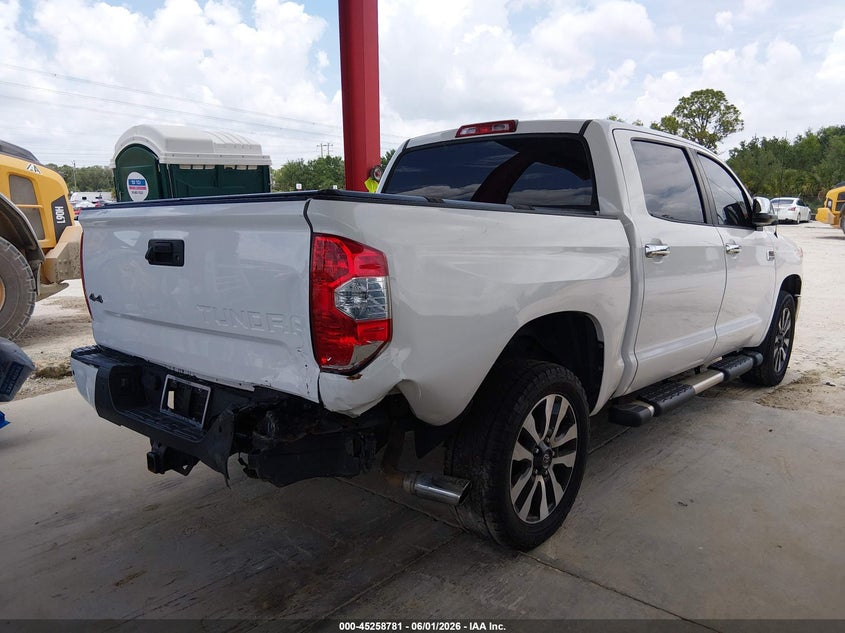 2019 Toyota Tundra VIN 5TFAY5F12KX795119 IAAI salvage auction — REAR END, Salvage Title, sold $16,700 on 2026-07-07 (photo 6)
