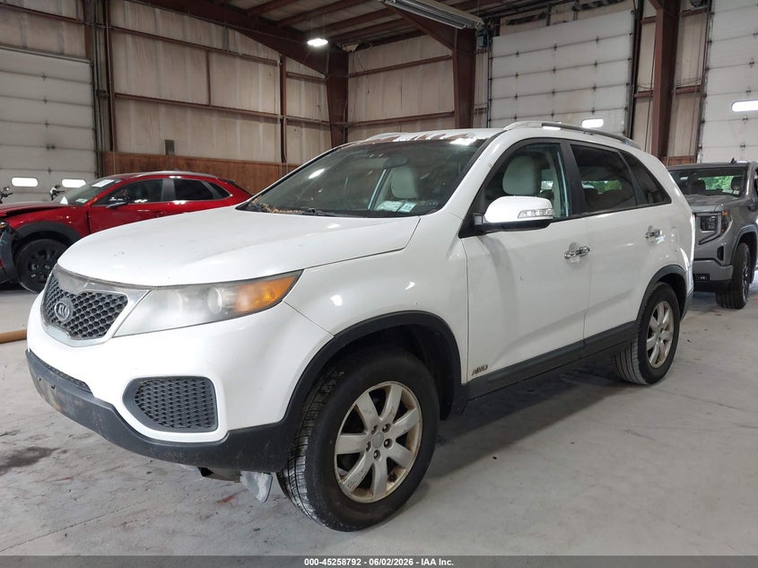 2012 Kia Sorento VIN 5XYKTDA24CG286960 IAAI salvage auction — NORMAL WEAR, Salvage Title, sold $825 on 2026-07-08 (photo 2)