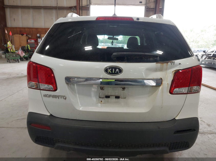 2012 Kia Sorento VIN 5XYKTDA24CG286960 IAAI salvage auction — NORMAL WEAR, Salvage Title, sold $825 on 2026-07-08 (photo 6)