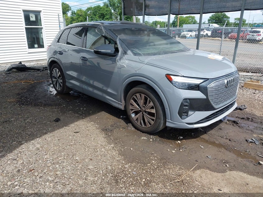 2023 Audi Q4 e-tron VIN WA1BCBFZ5PP050048 — IAAI salvage auction photo