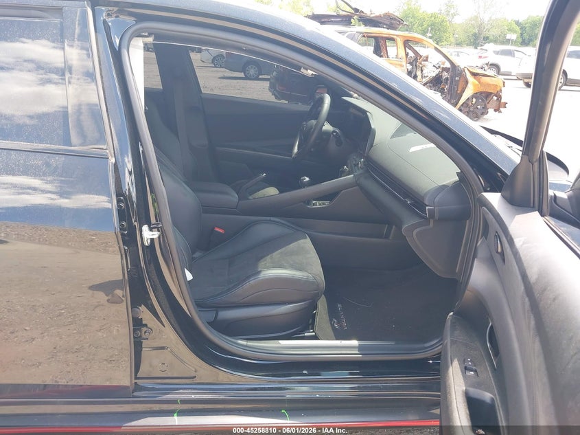 2025 Hyundai Elantra n VIN KMHLW4DK4SU029071 IAAI salvage auction — FRONT END, Salvage (New Jersey), sold $9,700 on 2026-07-28 (photo 5)