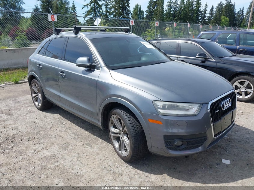 2015 Audi Q3 VIN WA1GFCFS6FR012725 IAAI salvage auction — LEFT SIDE, Salvage Title, sold $1,700 on 2026-07-22 (photo 1)
