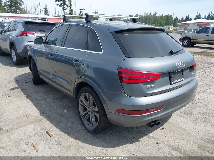 2015 Audi Q3 VIN WA1GFCFS6FR012725 IAAI salvage auction — LEFT SIDE, Salvage Title, sold $1,700 on 2026-07-22 (photo 3)