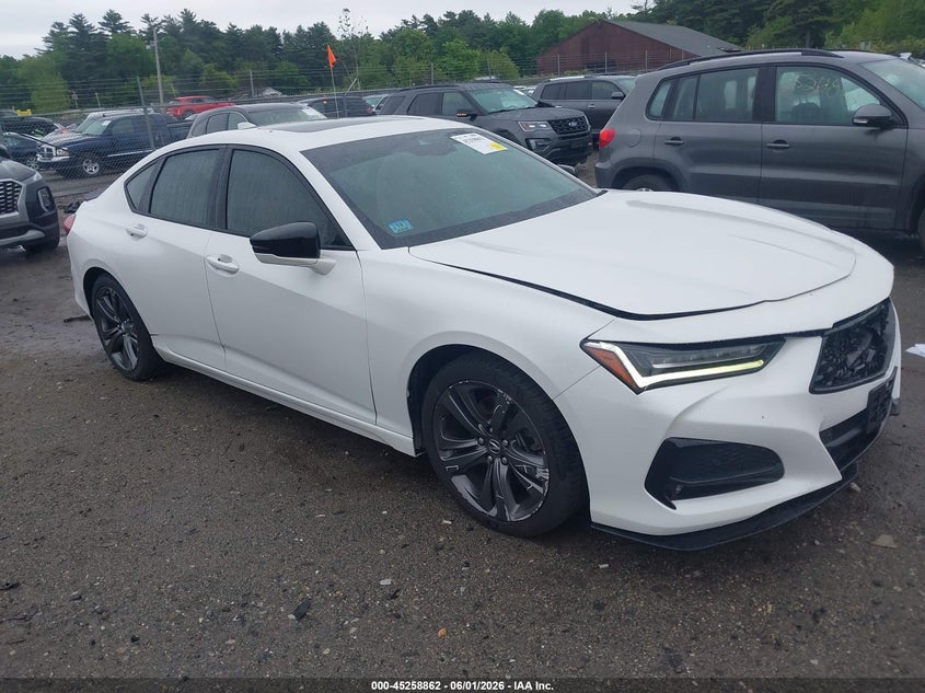 2021 Acura Tlx VIN 19UUB6F51MA002066 — IAAI salvage auction photo