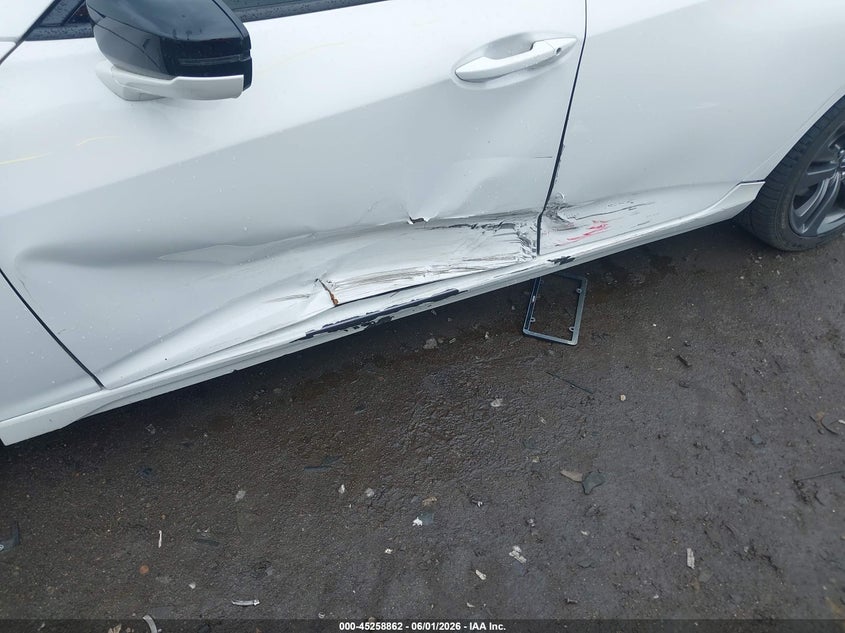 2021 Acura Tlx VIN 19UUB6F51MA002066 IAAI salvage auction — LEFT SIDE, Salvage Title, sold $10,400 on 2026-07-31 (photo 6)