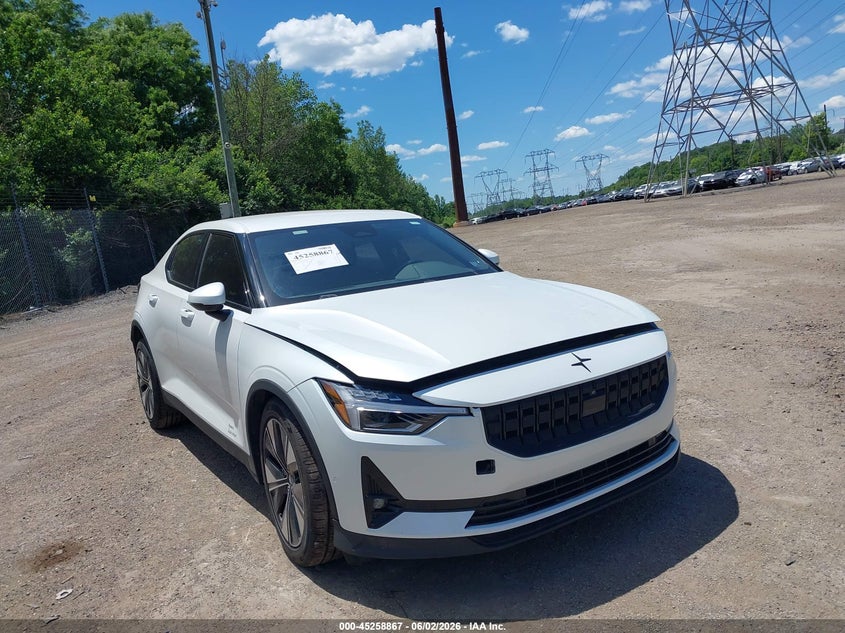 2024 Polestar 2 VIN YSMFD3KA4RL212986 IAAI salvage auction — MECHANICAL, Salvage Title, sold $6,225 on 2026-07-09 (photo 1)