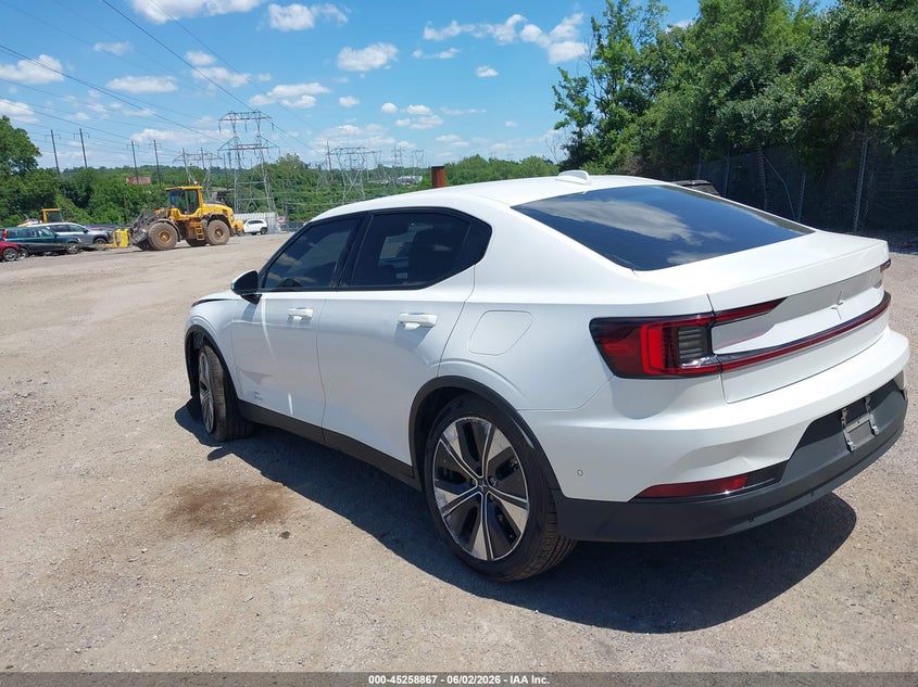 2024 Polestar 2 VIN YSMFD3KA4RL212986 IAAI salvage auction — MECHANICAL, Salvage Title, sold $6,225 on 2026-07-09 (photo 3)