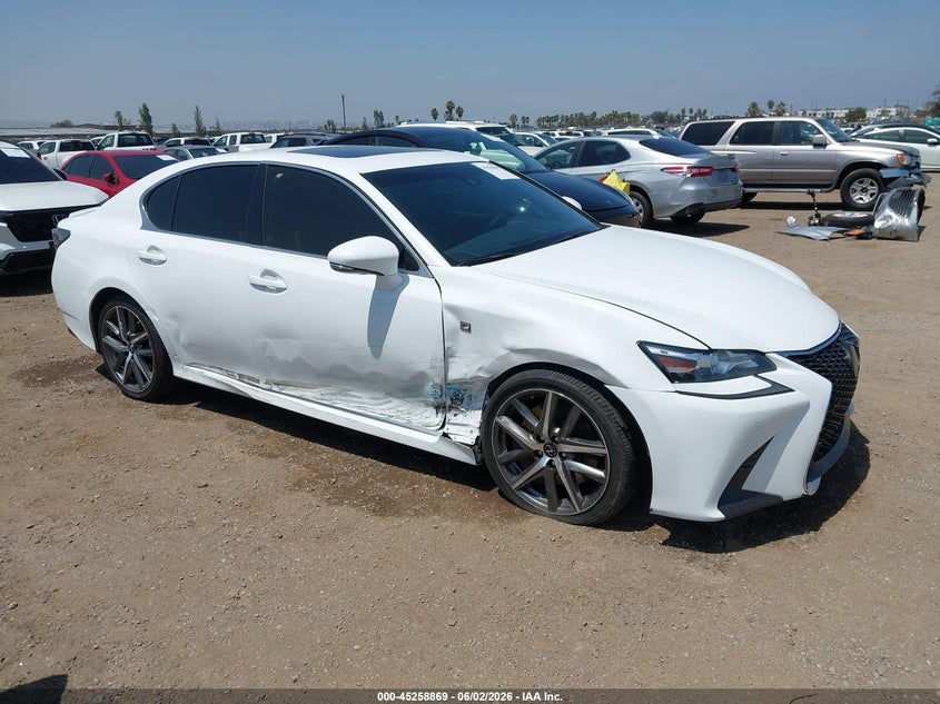 2019 Lexus Gs VIN JTHBZ1BL6KA019031 IAAI salvage auction — SIDE, Salvage Title, sold $13,000 on 2026-08-17 (photo 1)