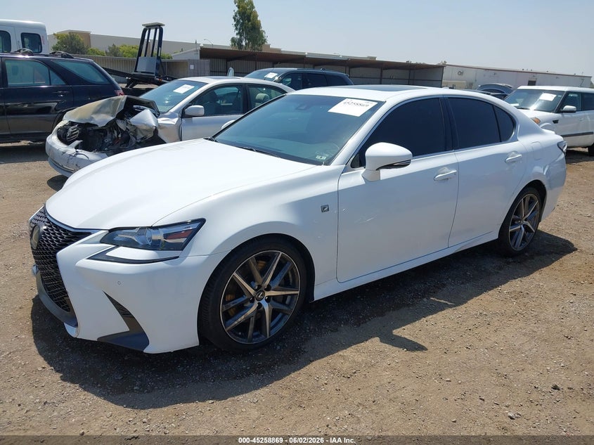 2019 Lexus Gs VIN JTHBZ1BL6KA019031 IAAI salvage auction — SIDE, Salvage Title, sold $13,000 on 2026-08-17 (photo 2)