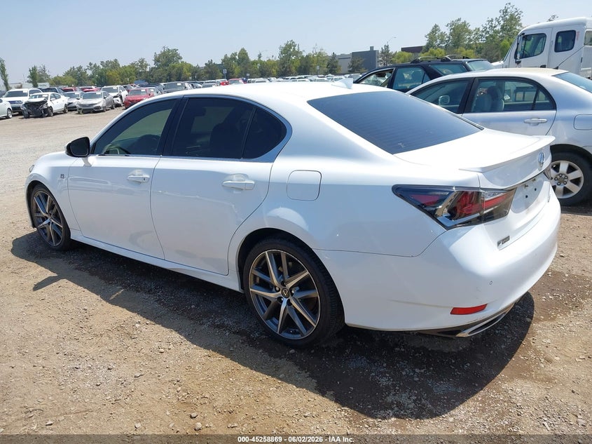 2019 Lexus Gs VIN JTHBZ1BL6KA019031 IAAI salvage auction — SIDE, Salvage Title, sold $13,000 on 2026-08-17 (photo 3)