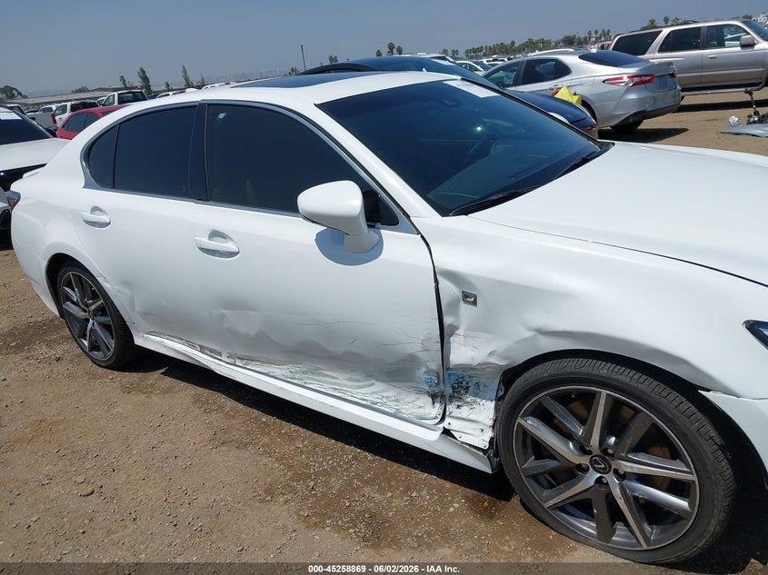 2019 Lexus Gs VIN JTHBZ1BL6KA019031 IAAI salvage auction — SIDE, Salvage Title, sold $13,000 on 2026-08-17 (photo 6)