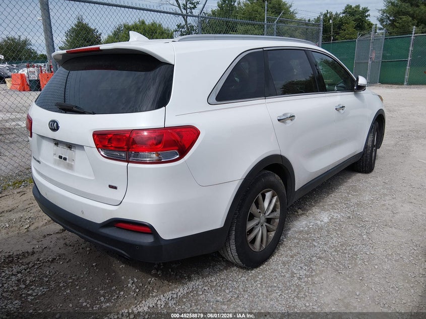 2018 Kia Sorento VIN 5XYPG4A34JG357395 IAAI salvage auction — NORMAL WEAR, Salvage Title, sold $1,200 on 2026-07-29 (photo 4)