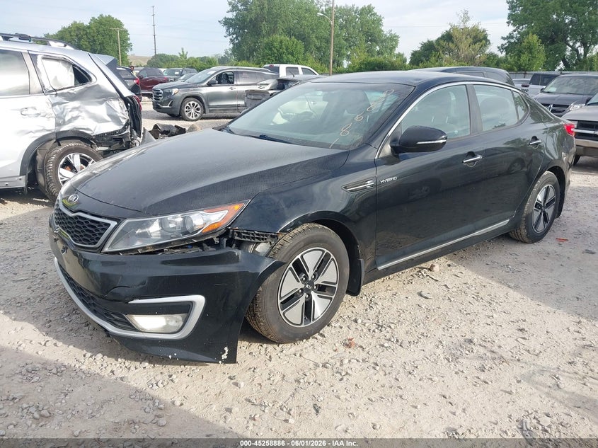 2013 Kia Optima VIN KNAGM4AD6D5058681 IAAI salvage auction — NORMAL WEAR, Original (Ohio), sold $300 on 2026-07-08 (photo 2)
